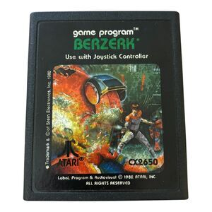 Berzerk - Atari 2600 - Cartridge Only - Tested & Works